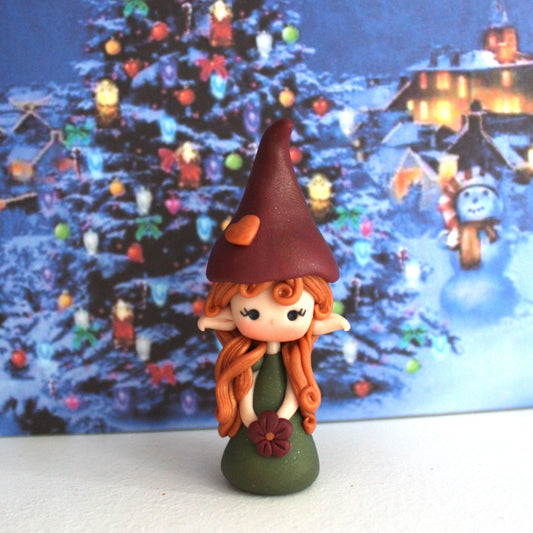 Gnoma Natalizia in Fimo