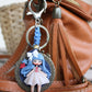 Bag charm con marinaretta – personalizzabile con iniziale