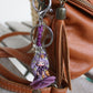 Handmade bag charm with nymph