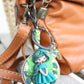 Handmade bag charm with fairy
