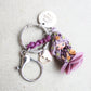 Handmade bag charm with nymph
