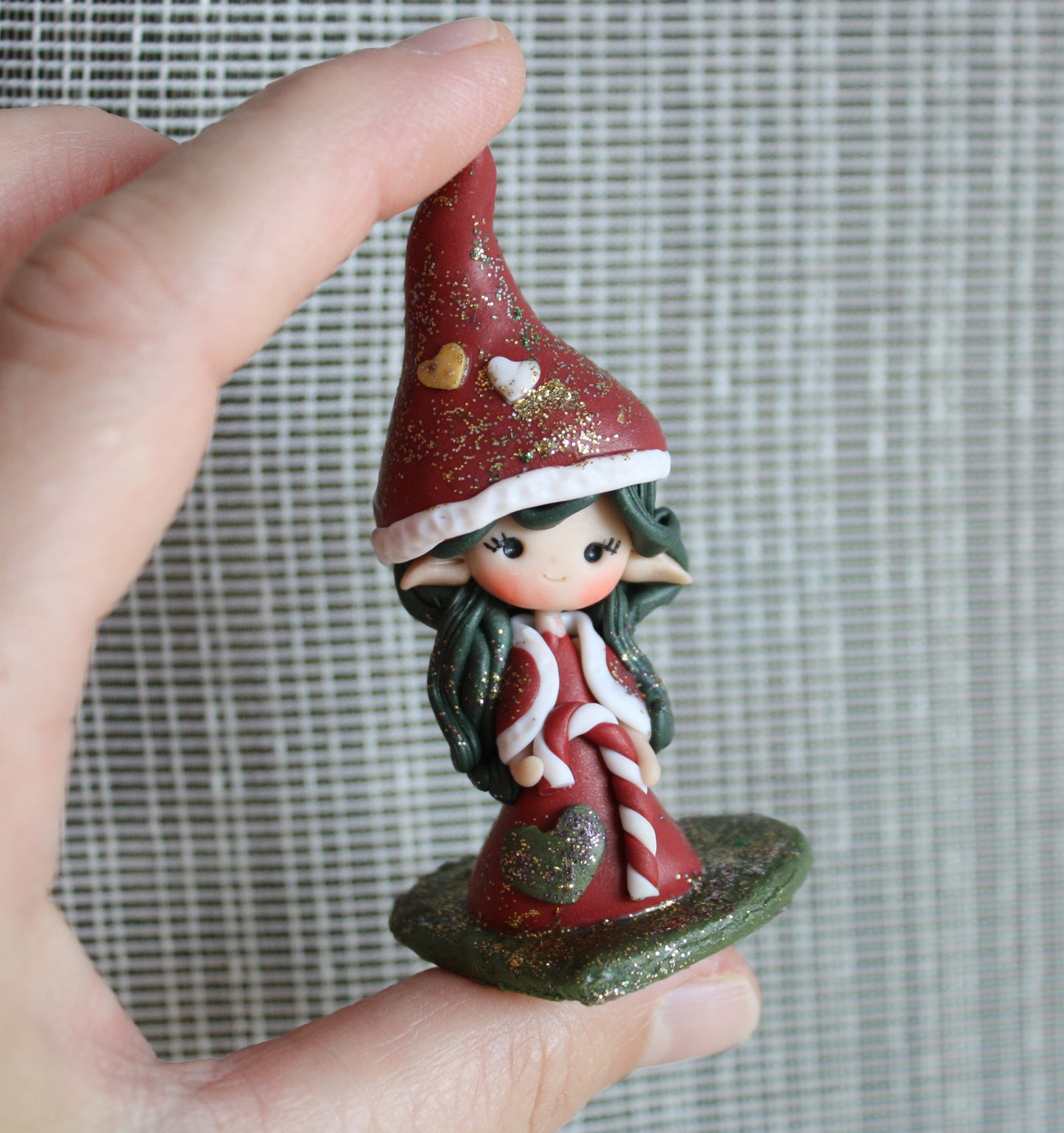 Gnoma Natalizia in Fimo III