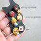 princess stud earrings- in stock!