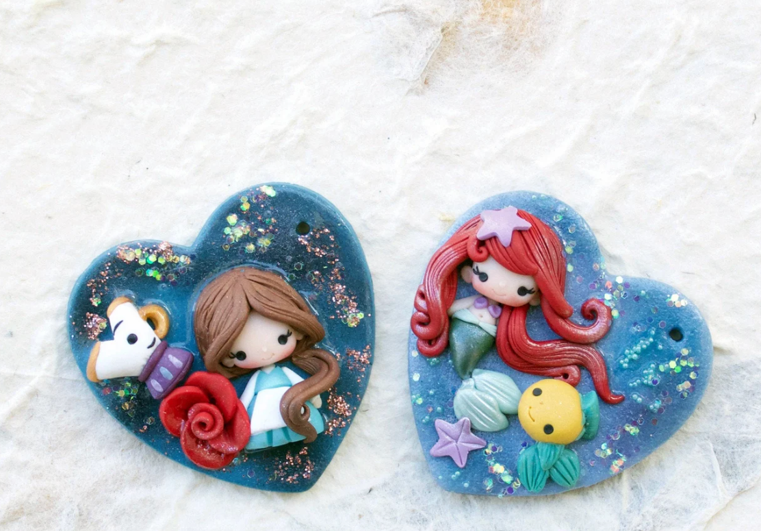 collana cuore Principessa - su ordinazione