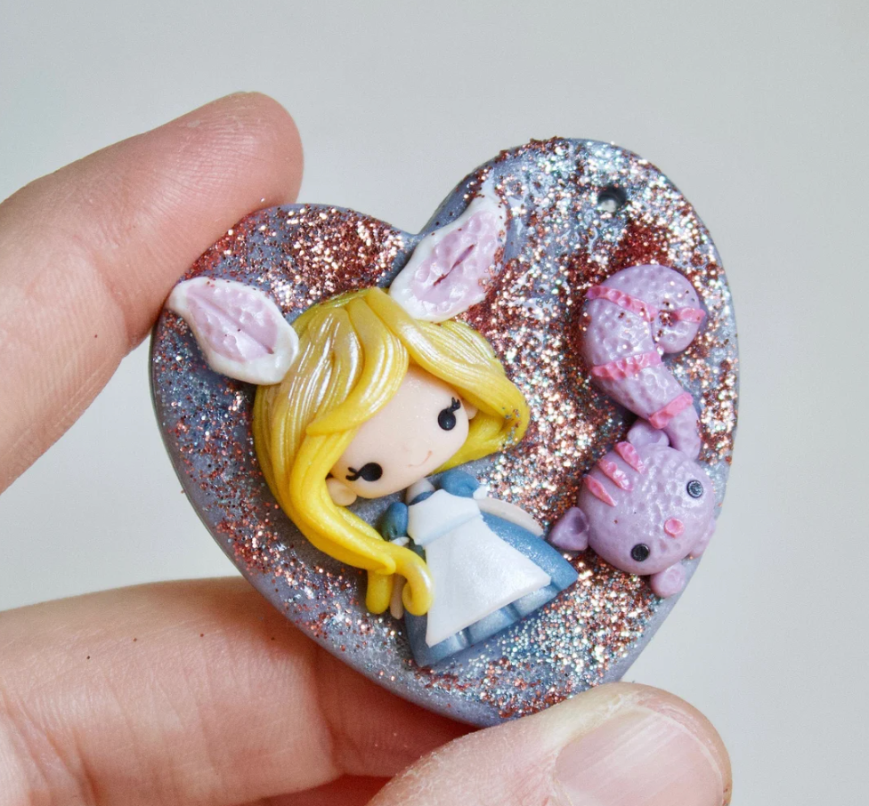 collana cuore Principessa - su ordinazione