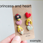 Princess stud earring – Create your own pair!