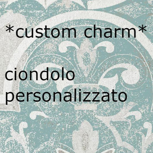 ordine personalizzato - bambolina- ciondolo 4,5 cm