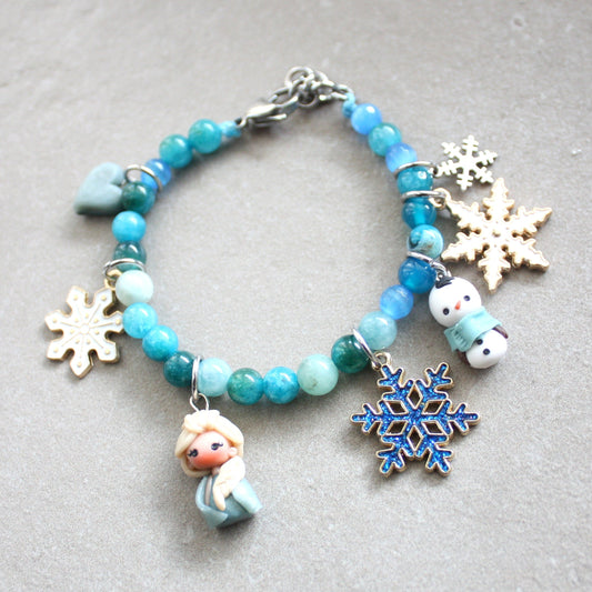 bracciale frozen fimo