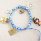 Adjustable macramé bracelet Alice in Wonderland