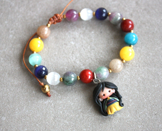 Mulan gemstone bracelet