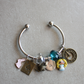 Alice in Wonderland multicharm bangle 