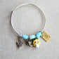 Bracciale Alice in Wonderland – Bangle in acciaio inox