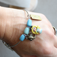 Bracciale Alice in Wonderland – Bangle in acciaio inox