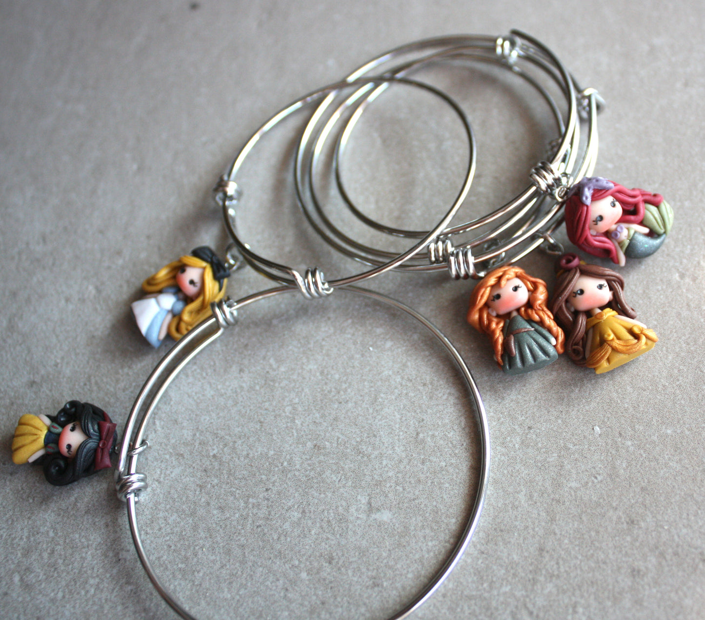 Bracciale bangle Principessa - su ordinazione