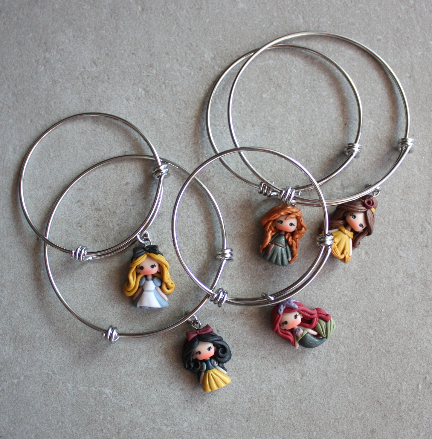 Bracciale bangle Principessa - su ordinazione