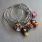 Bracciale bangle Principessa - su ordinazione