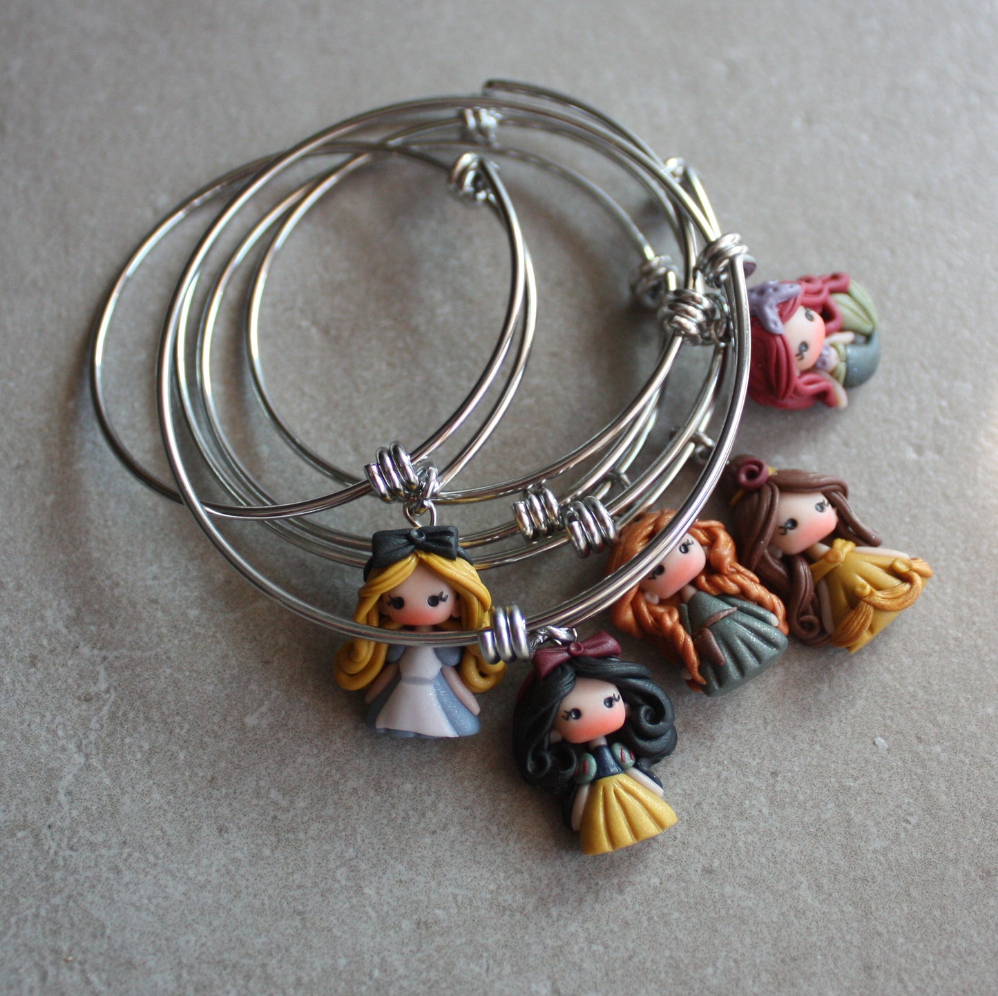 Bracciale bangle Principessa - su ordinazione