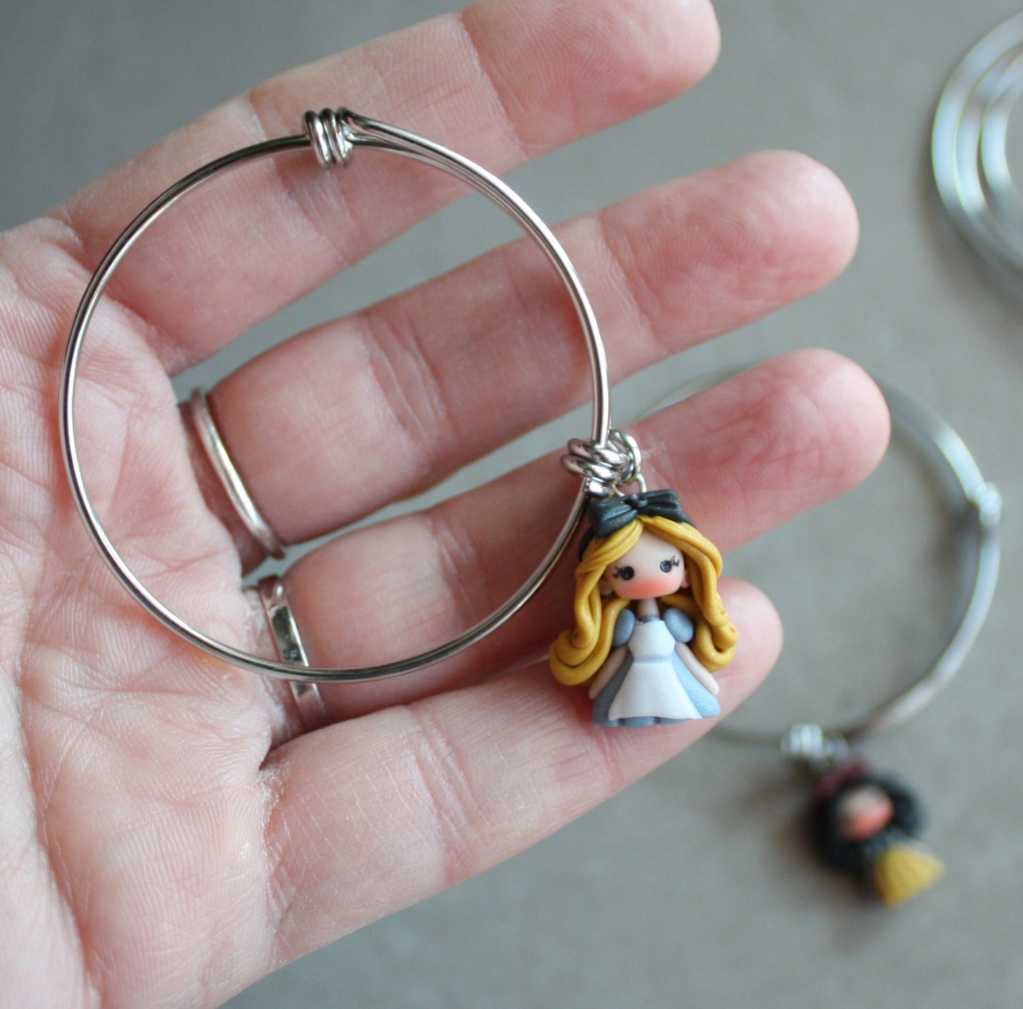 Bracciale bangle Principessa - su ordinazione