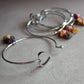 bangle cuore Principessa - su ordinazione