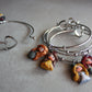bangle cuore Principessa - su ordinazione