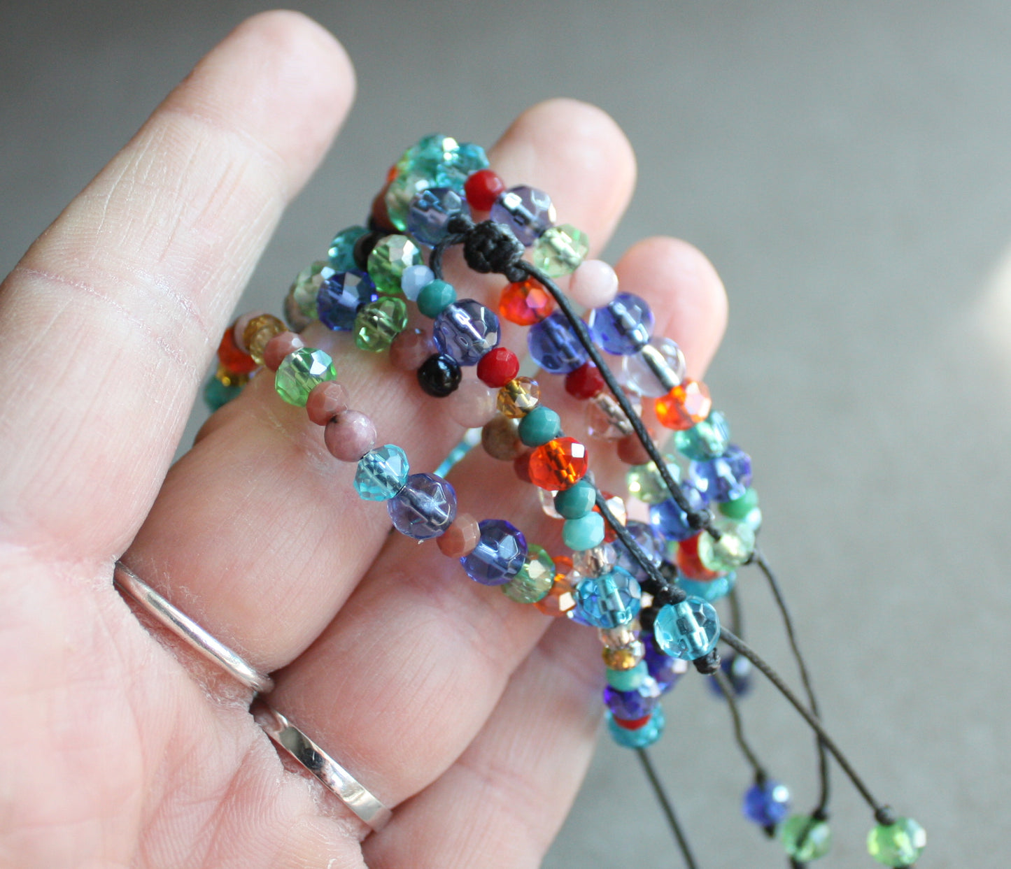 Bracciale Perline Colorate