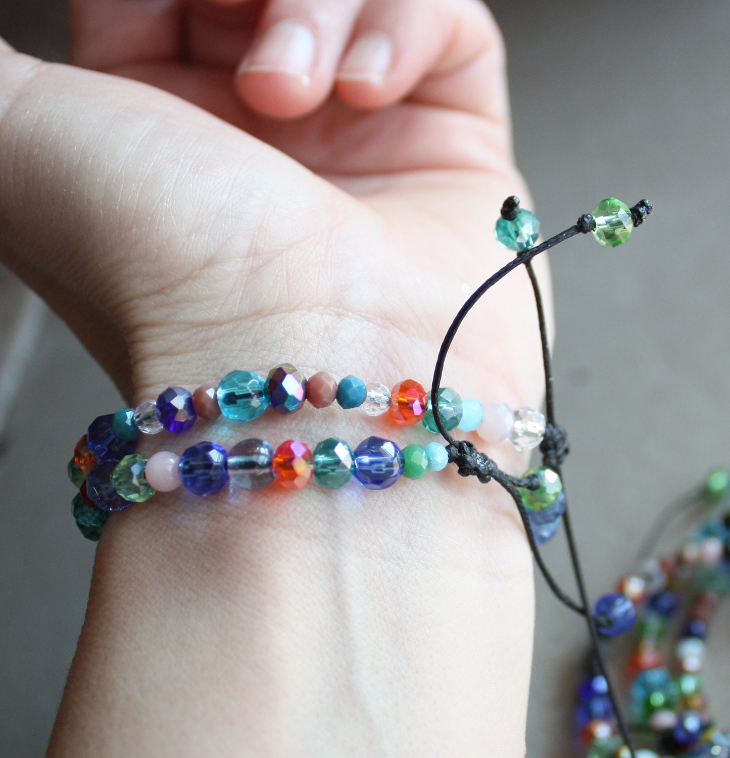 Bracciale Perline Colorate