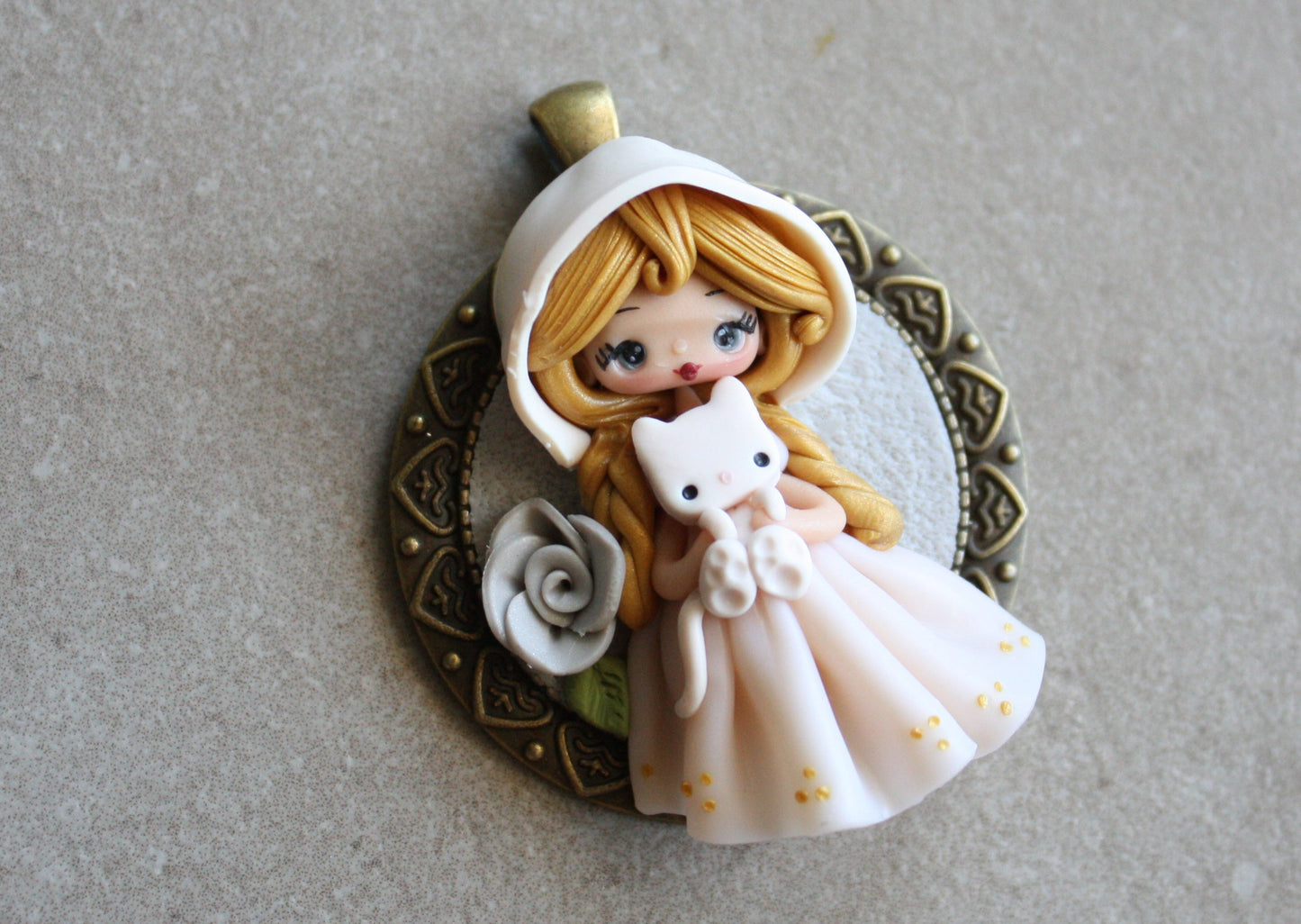 petdoll Nina - polymerclay doll