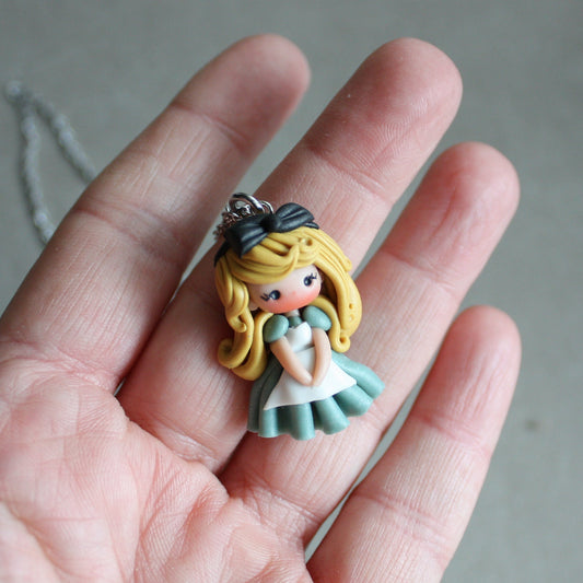 collana alice fimo