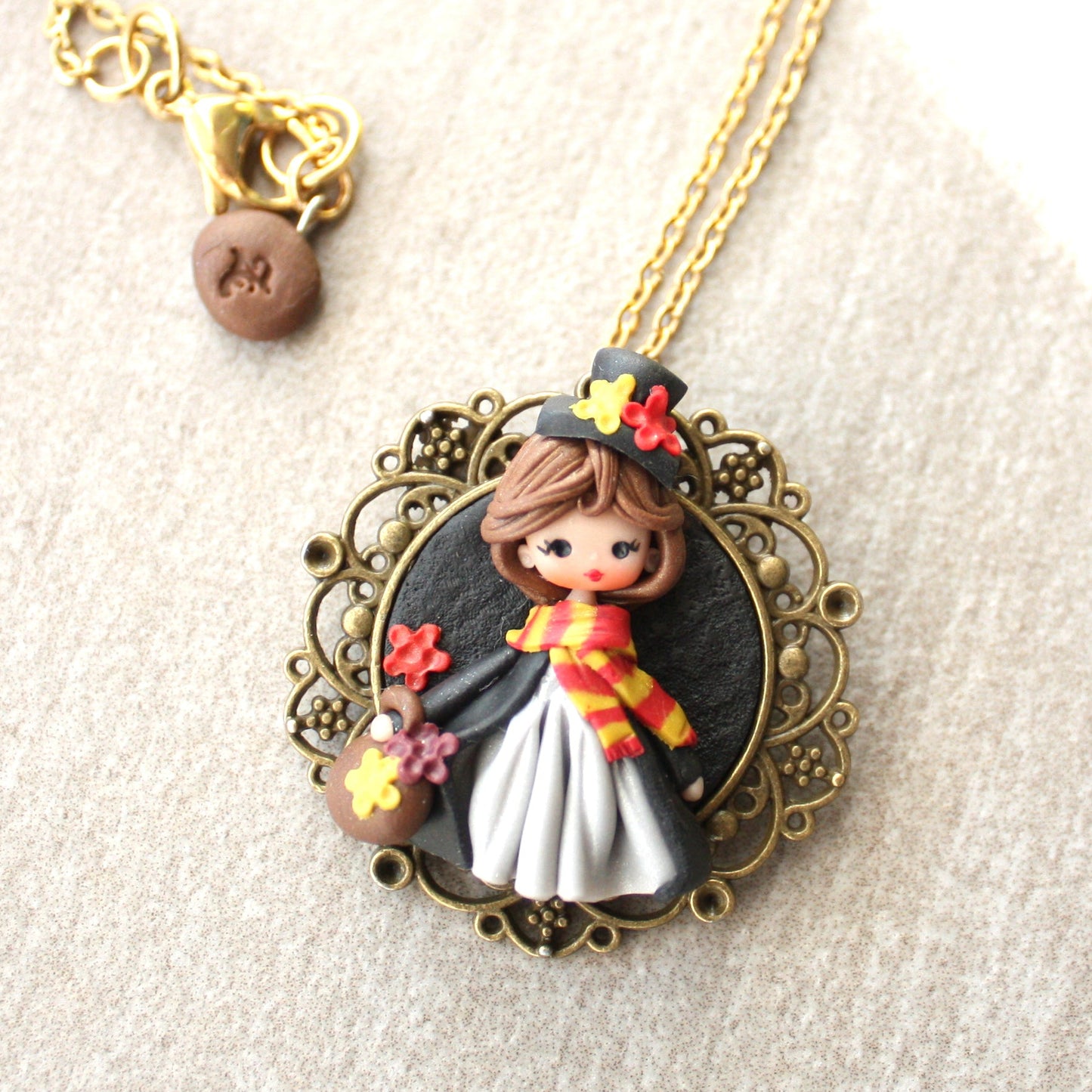 collana mary poppins fimo