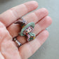 Witch necklace – Stainless steel chain & polymer clay pendant