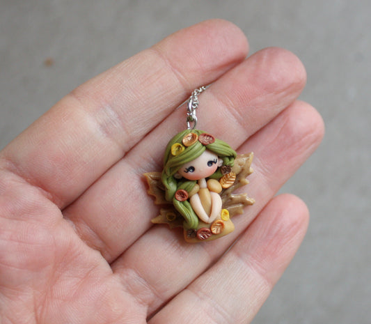 Collana fatina III – Acciaio inox e ciondolo in fimo