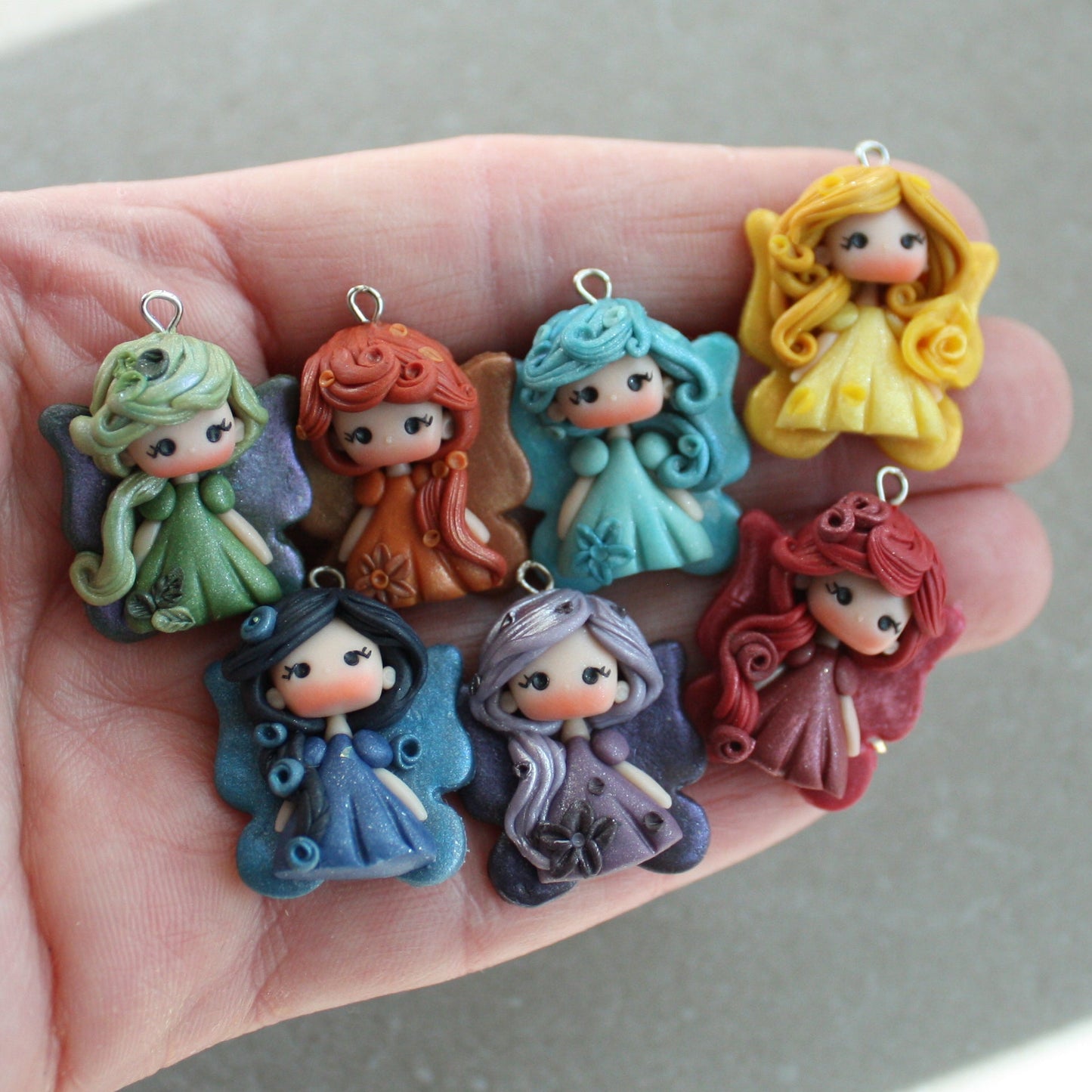 Rainbow fairies-  made to order