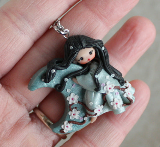 geisha luna fimo