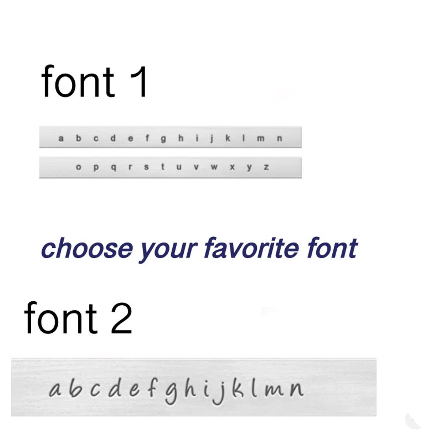 Hand-engraved aluminum keychain