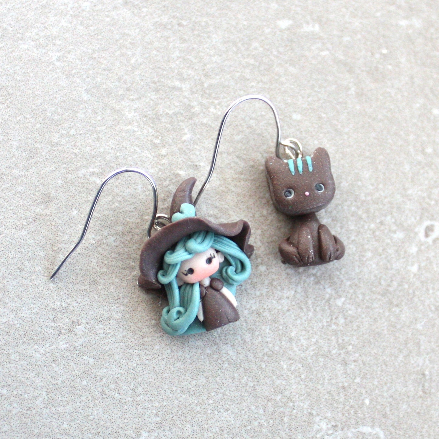 orecchini FIMO STREGA 