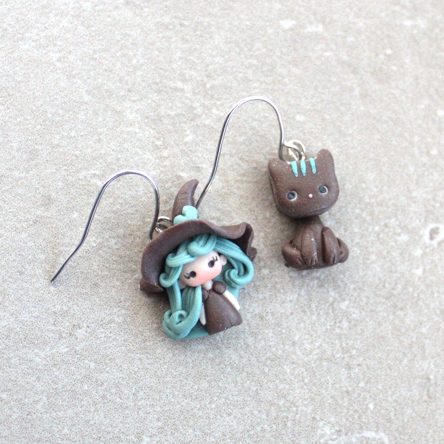 orecchini FIMO STREGA 