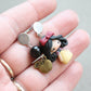 SnowWhite pendant earrings
