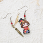 Mary Poppins dangle earrings - Made to order