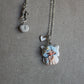 Stainless Steel Necklace with Mini Fairy II