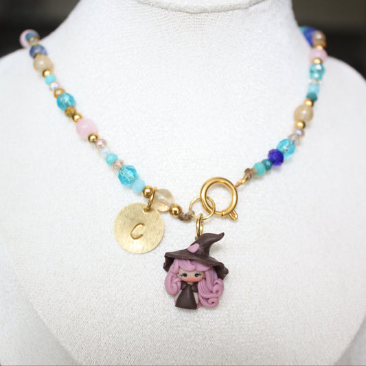 Collana girocollo con pietre dure