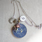 Collana Zodiacale Vergine – Fatina Costellazione e Simbolo Inciso