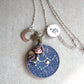 Collana Zodiacale Vergine – Fatina Costellazione e Simbolo Inciso