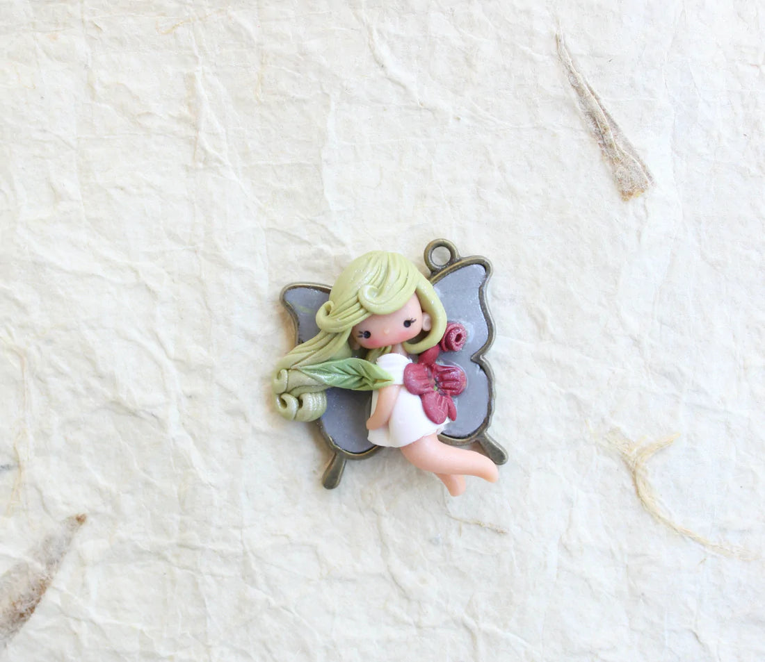 mini fairy pendant