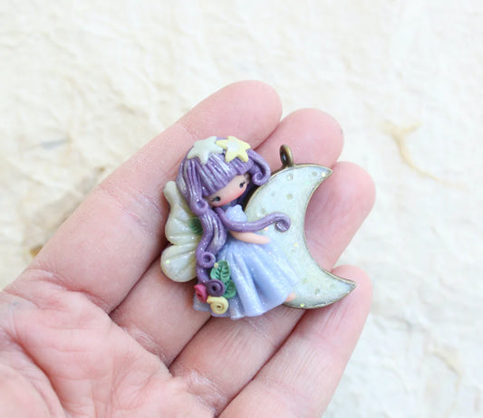 mini fairy pendant
